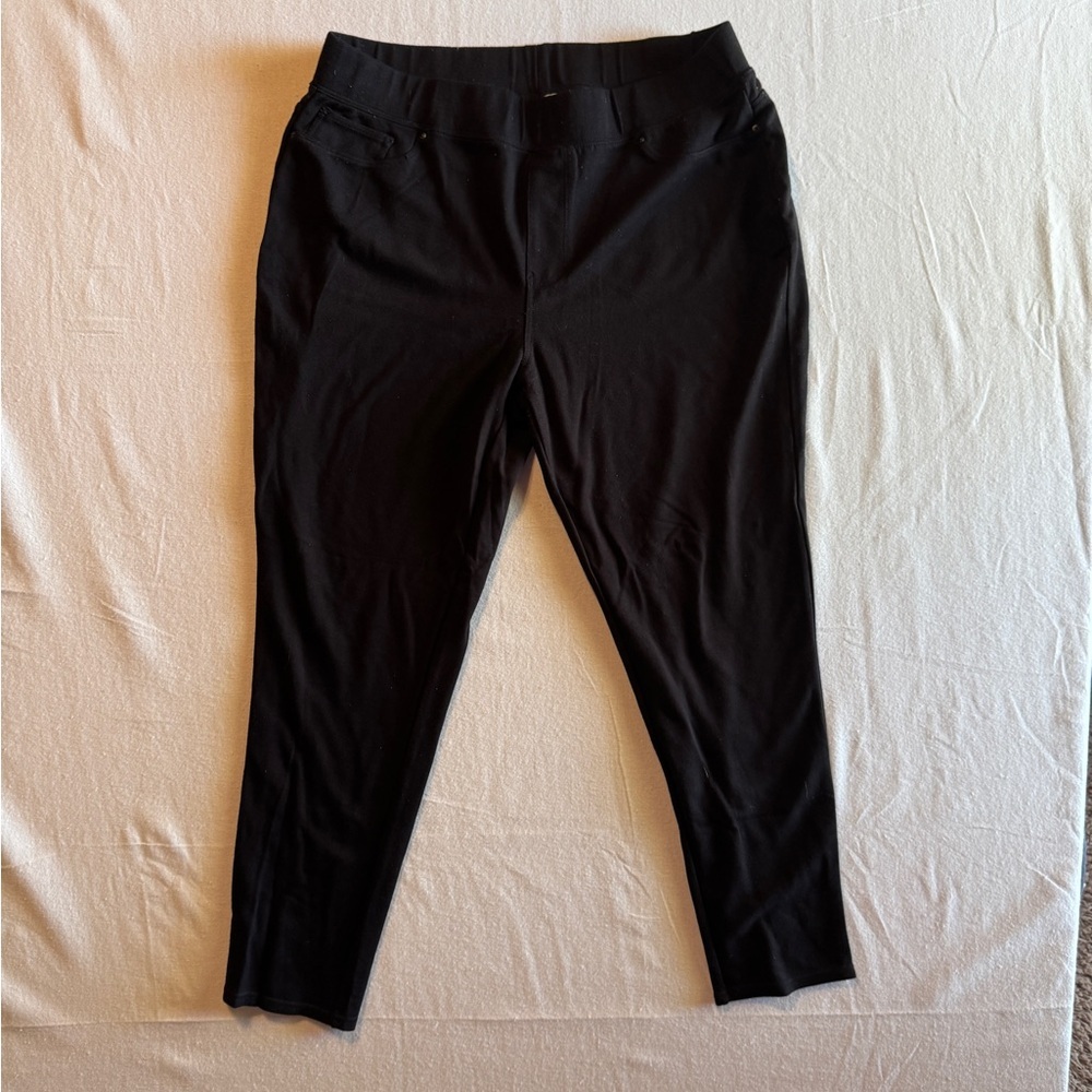 Seven7 Women Size‎ XXL Black Leggings Pants